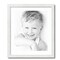 ArtToFrames 19x22" Matted Picture Frame with 15x18" Single Mat Photo Opening Framed in 1.25" White and 2" Mat (FWM-3966-19x22)